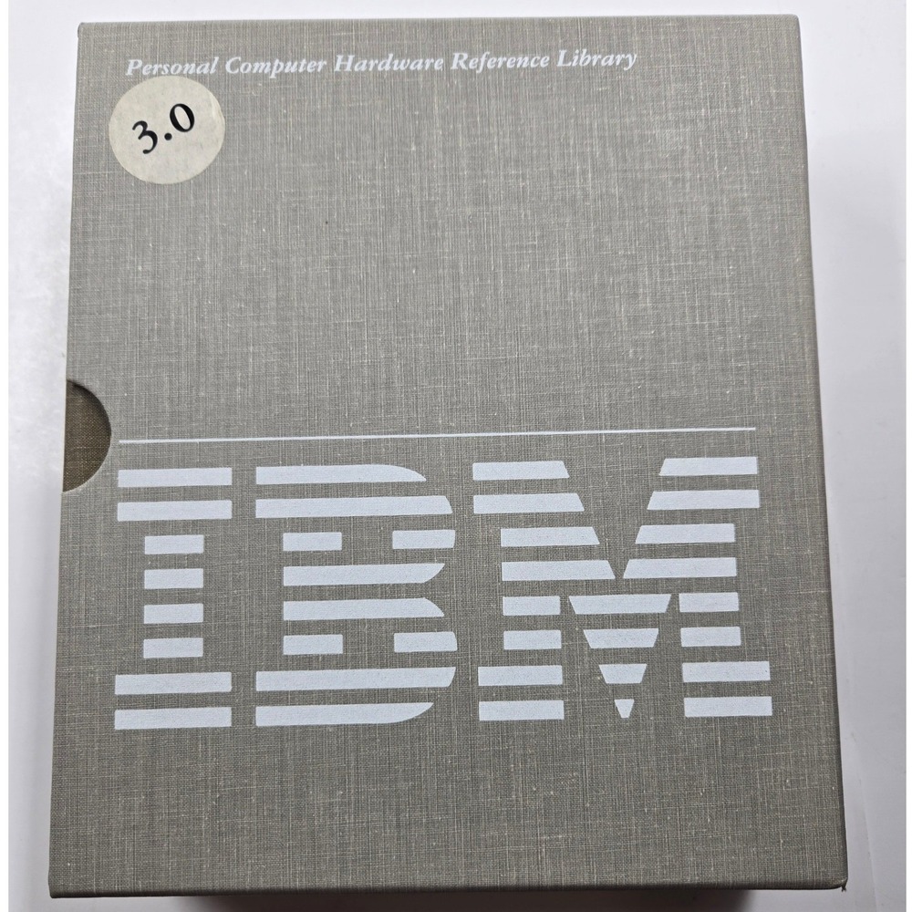Vintage IBM PC Hardware Reference Library 3.0 BASIC Handbook & Quick Reference
